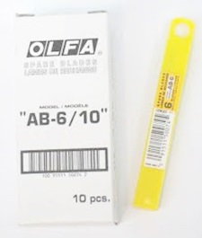 ใบมีดคัตเตอร์  โอฟ่า AB-6/10