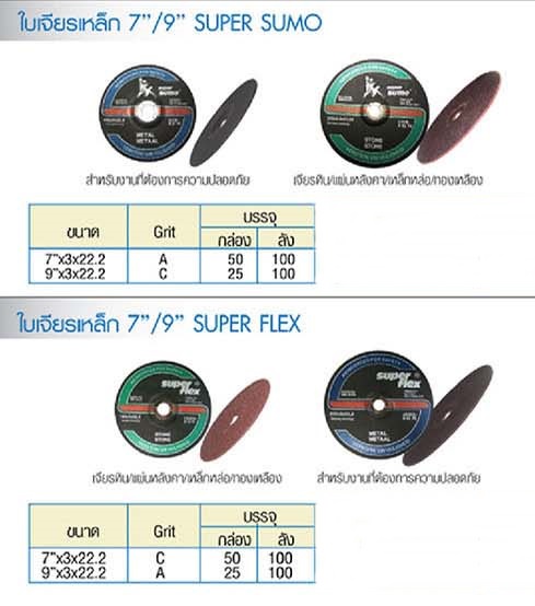 ใบเจียรเหล็ก 7